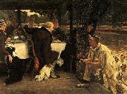 James Joseph Jacques Tissot The Fatted Calf oil on canvas